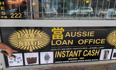 Aussie Loan Office storefront at 222 Burwood Rd, Burwood, NSW 2134